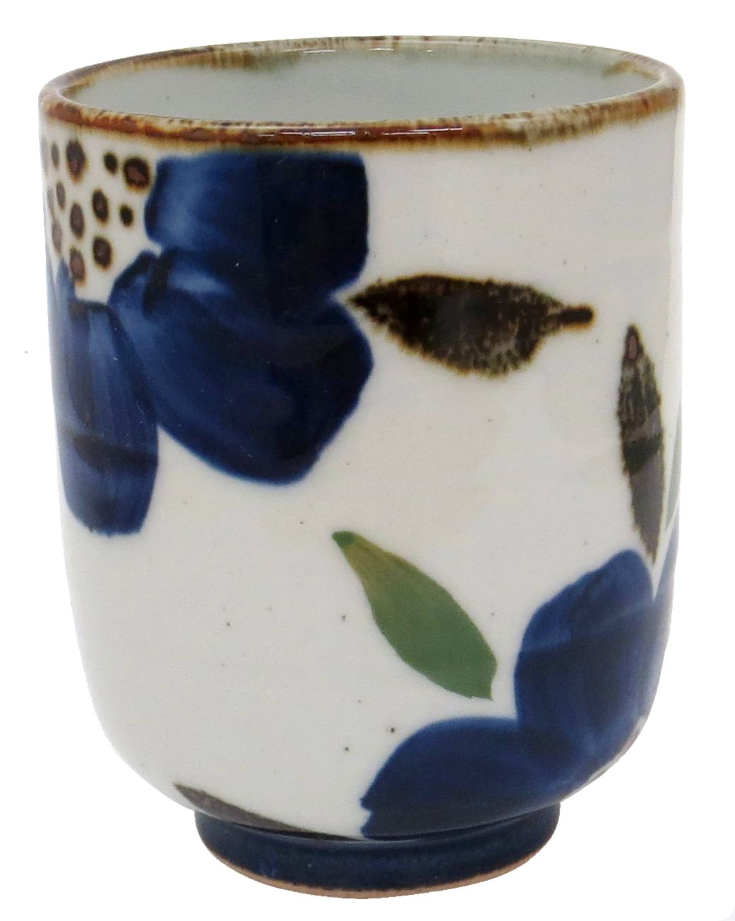 Amazon｜波佐見焼 翔芳窯 百花 湯呑 青 SYH-137｜湯呑み オンライン通販